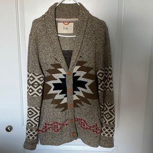 Western patterned cardigan sweater by Koto/Urban Outfitters
